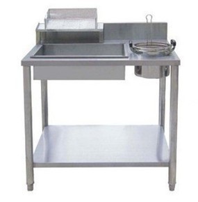 FRYKING財智0.93m裹粉臺LS-1000 漢堡店專用 商用裹粉臺 全國聯(lián)保