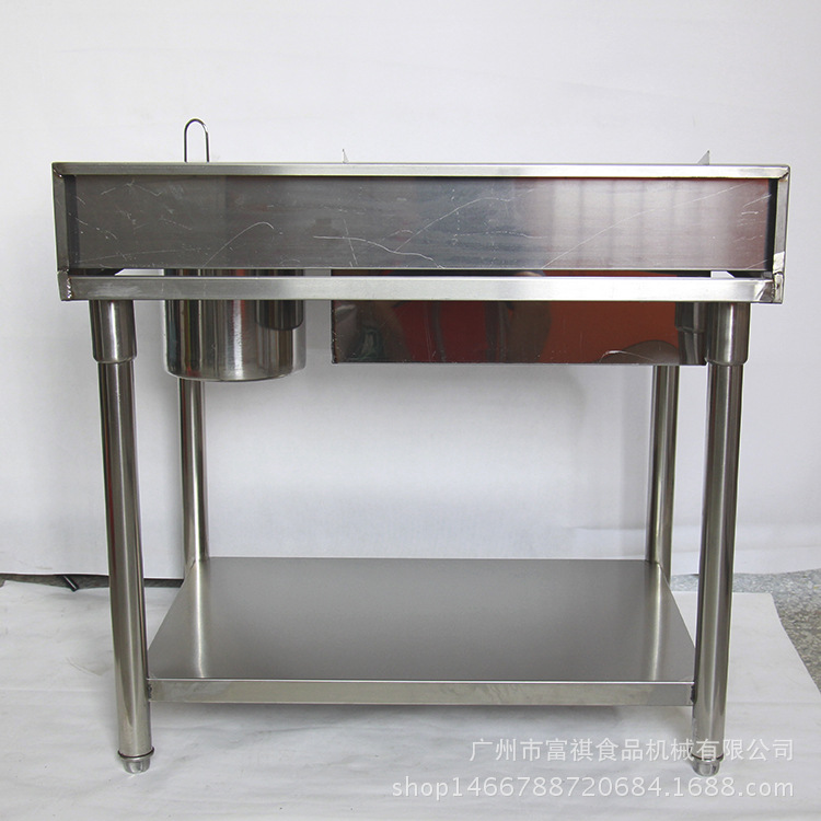 工廠(chǎng)特價(jià)打粉臺(tái)不銹鋼裹粉臺(tái)可拆卸手動(dòng)裹粉臺(tái) 炸雞漢堡店專(zhuān)用TJ