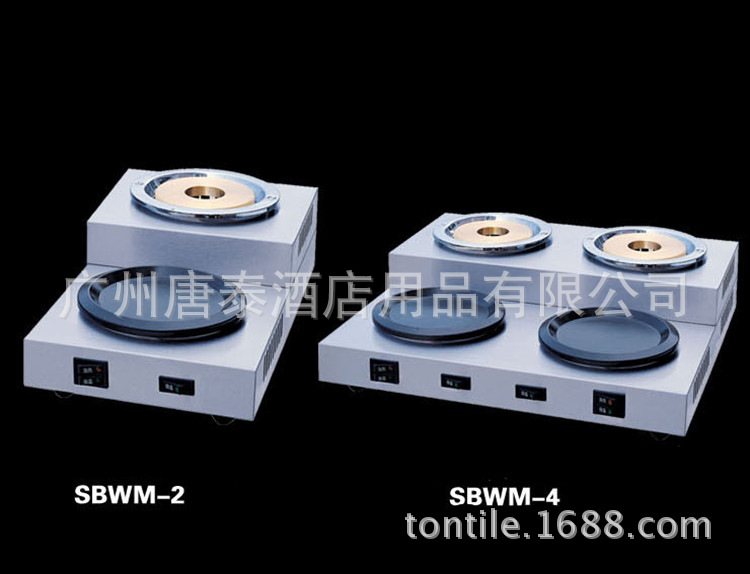 供應(yīng)YUEHAI雙煲雙溫商用多功能臺(tái)階式咖啡爐電子保溫咖啡機(jī)SBWM-4
