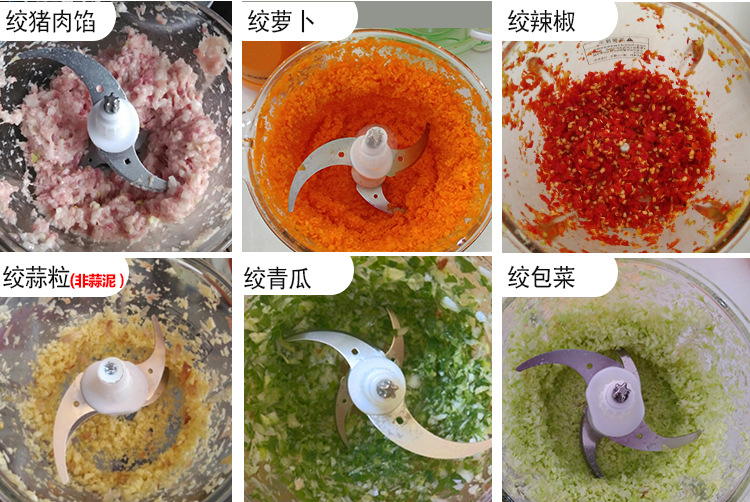 絞肉機家用商用食物料理機餃子餡碎肉切菜榨汁攪拌機源頭工廠批發(fā)