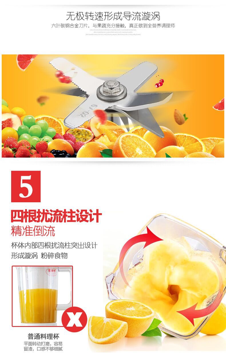商用豆?jié){破壁料理機(jī)家用多功能沙冰機(jī)絞肉水果榨汁攪拌機(jī)