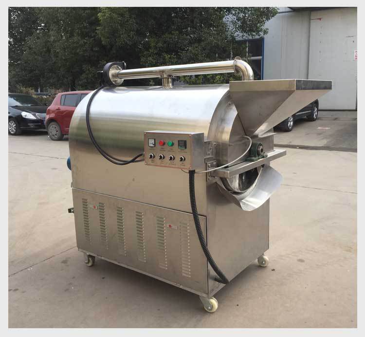 廠家直銷大型商用不銹鋼燃?xì)獬簇洐C(jī) 休閑食品炒貨機(jī) 炒板栗機(jī)