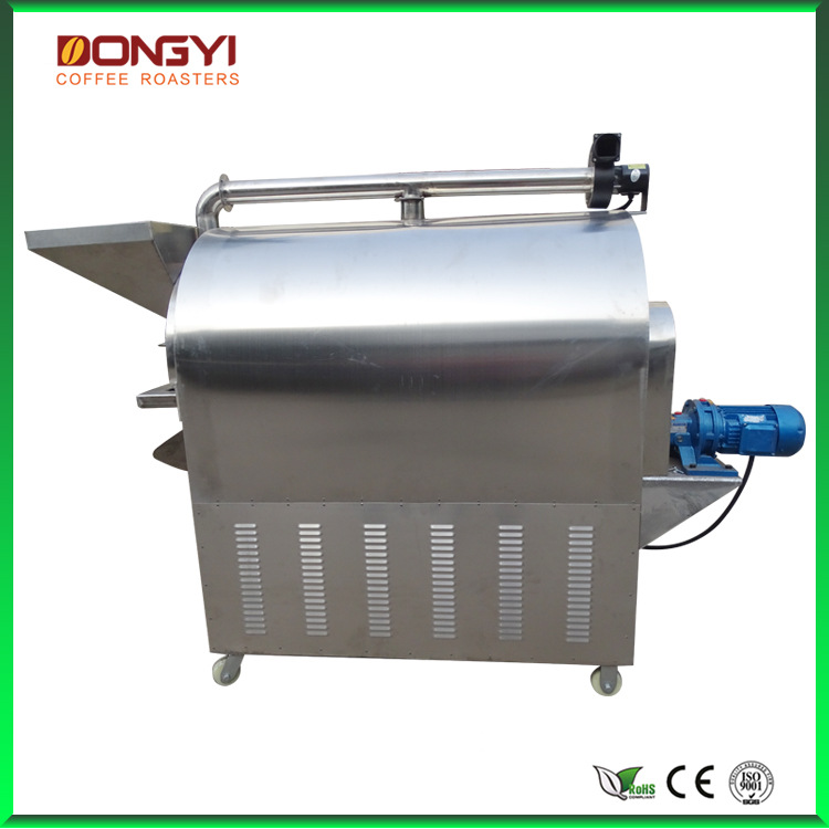 廠家直銷大型商用不銹鋼燃?xì)獬簇洐C(jī) 休閑食品炒貨機(jī) 炒板栗機(jī)