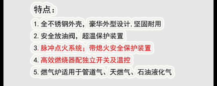 油炸設(shè)備燃?xì)庹t 大容量商用立式控溫油炸鍋 煤氣炸雞排油炸機(jī)