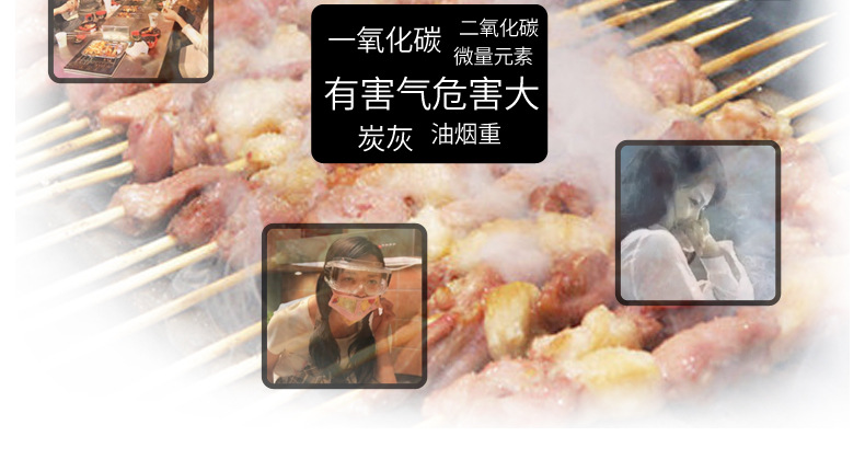 廠(chǎng)家供應(yīng)雙馳不銹鋼商用無(wú)煙燒烤爐液化氣煤氣可流動(dòng)烤面筋肉串