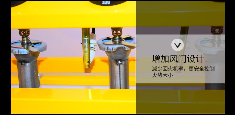 雙弛正品創(chuàng)業(yè)設(shè)備多功能加厚加熱陶瓷板大八頭環(huán)保噴涂商用燒烤爐