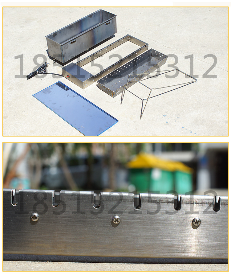 自助燒烤機(jī)自動翻轉(zhuǎn)木炭燒烤爐 商用家用自動烤串機(jī) 電動燒烤架