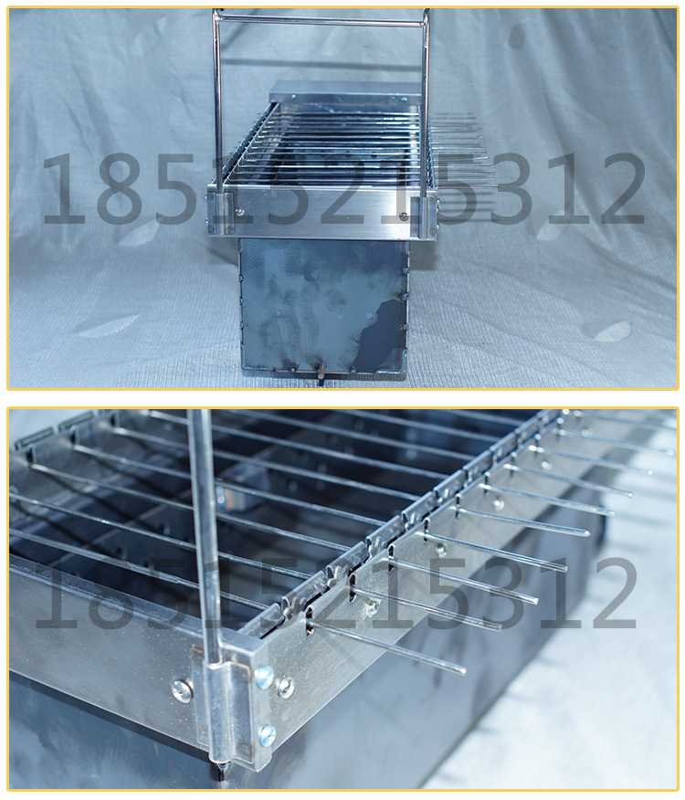 自助燒烤機(jī)自動翻轉(zhuǎn)木炭燒烤爐 商用家用自動烤串機(jī) 電動燒烤架
