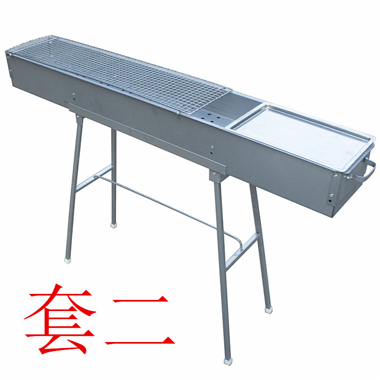 蝶烤香熱賣(mài)加厚羊肉串大號(hào)木炭燒烤爐商用燒烤架一米二長(zhǎng) 18內(nèi)寬