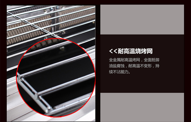 愛(ài)達(dá)沃商用無(wú)煙燒烤爐天燃?xì)饷簹庖夯瘹饪闪鲃?dòng)烤肉燒烤架戶外包郵