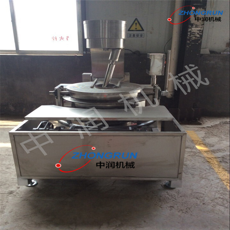 中潤節(jié)能PLC電磁加熱智能自動攪拌大型商用美式球形爆米花機(jī)