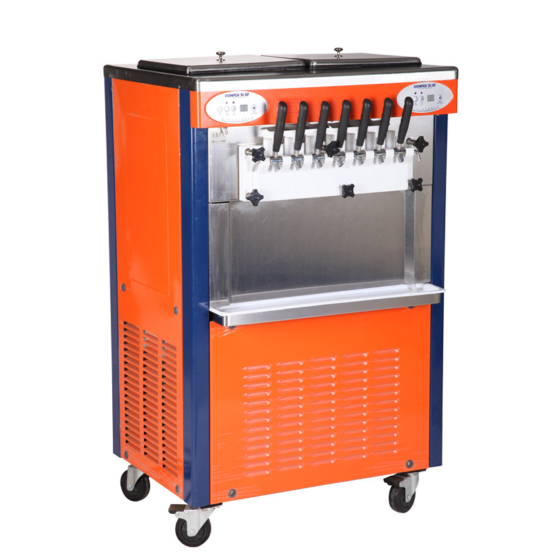 東貝商用冰淇淋機(jī)BJ7446-A 幻彩七彩冰激凌機(jī)雪糕機(jī) 品牌直銷聯(lián)保