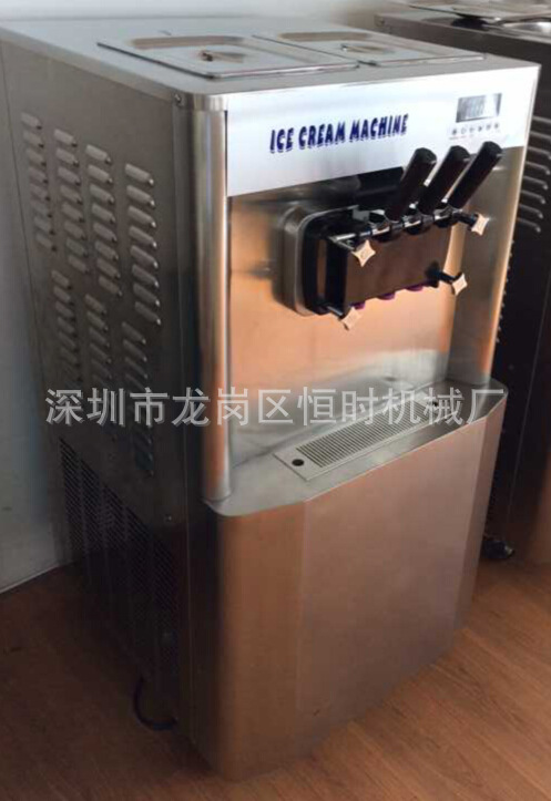 新款茶餐廳飲品店奶茶店咖啡店商用冰淇淋機(jī) 工廠現(xiàn)貨雪糕機(jī)、