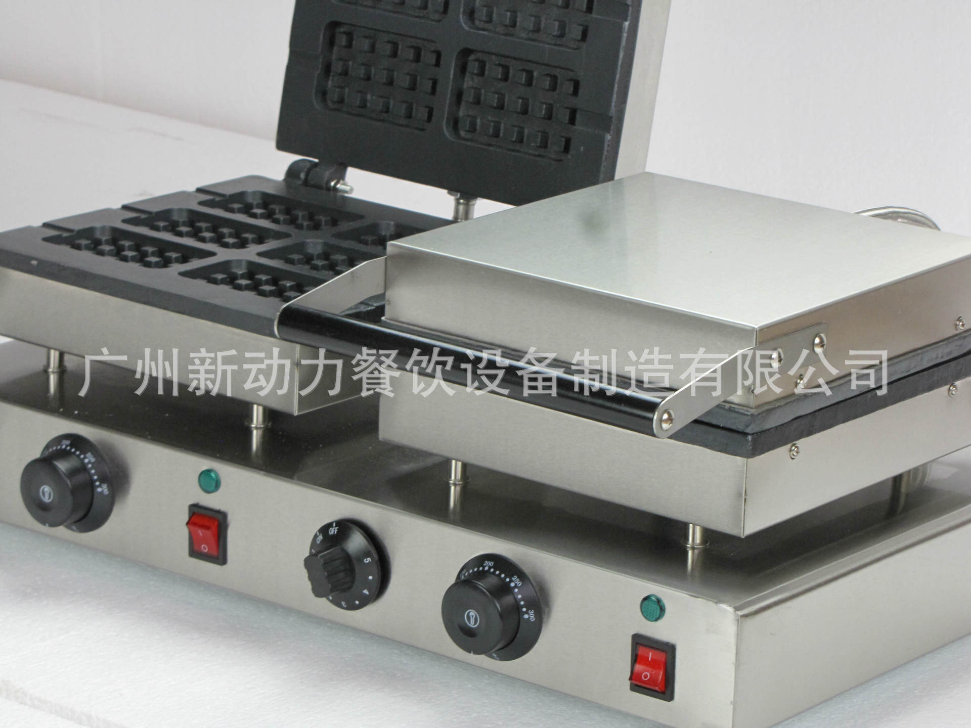 廠家直銷商用雙頭烘焙類小吃制作華夫餅機(jī) 早餐面包機(jī) 心形華夫機(jī)