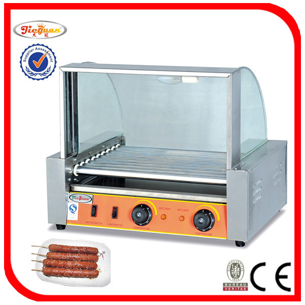 杰冠工廠直銷(xiāo)滾筒式烤香腸烤熱狗機(jī)便利店商用設(shè)備品質(zhì)保證