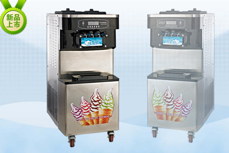 雪崎商用冰淇淋機(jī) 60升大產(chǎn)量冰淇淋機(jī)立式冰激凌機(jī)廠(chǎng)家直銷(xiāo)