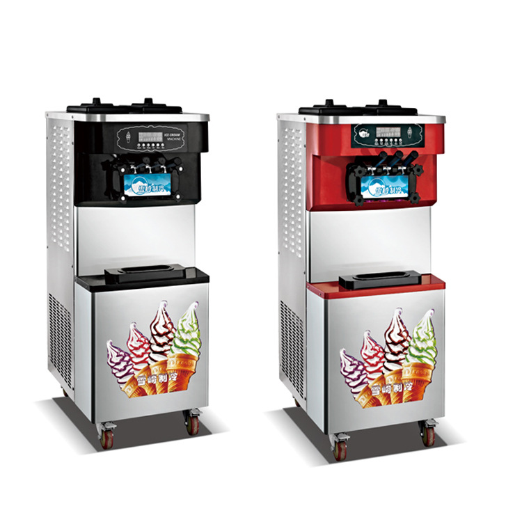 雪崎商用冰淇淋機(jī) 60升大產(chǎn)量冰淇淋機(jī)立式冰激凌機(jī)廠(chǎng)家直銷(xiāo)
