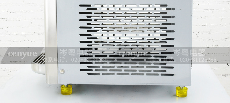 宇雪RB1116A 商用單缸臺(tái)式甜筒機(jī) 不銹鋼軟式冰淇淋機(jī)