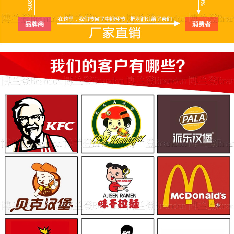 展卓Brandon加厚材質(zhì)漢堡機商用漢堡加熱機烘烤面包機漢堡機器