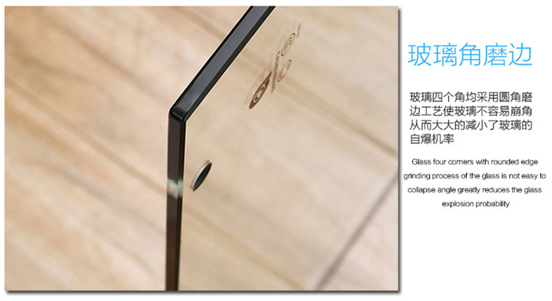 酒店家用玻璃整體淋浴房 弧形鋼化玻璃簡(jiǎn)易淋浴房浴室隔屏MC40