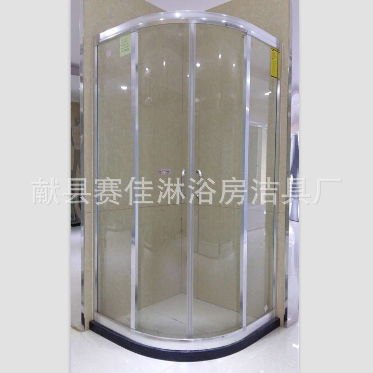 低價(jià)批發(fā)簡(jiǎn)易淋浴房 整體浴室 酒店賓館鋼化玻璃可定制整體淋浴房