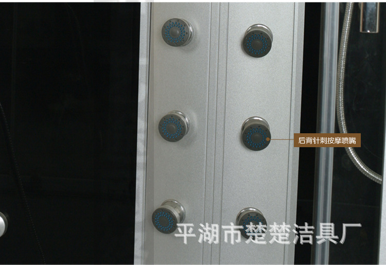 平湖廠家批發(fā) 9907長方形酒店整體蒸汽淋浴房 移門式桑拿房