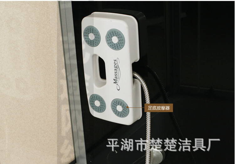 平湖廠家批發(fā) 9907長方形酒店整體蒸汽淋浴房 移門式桑拿房