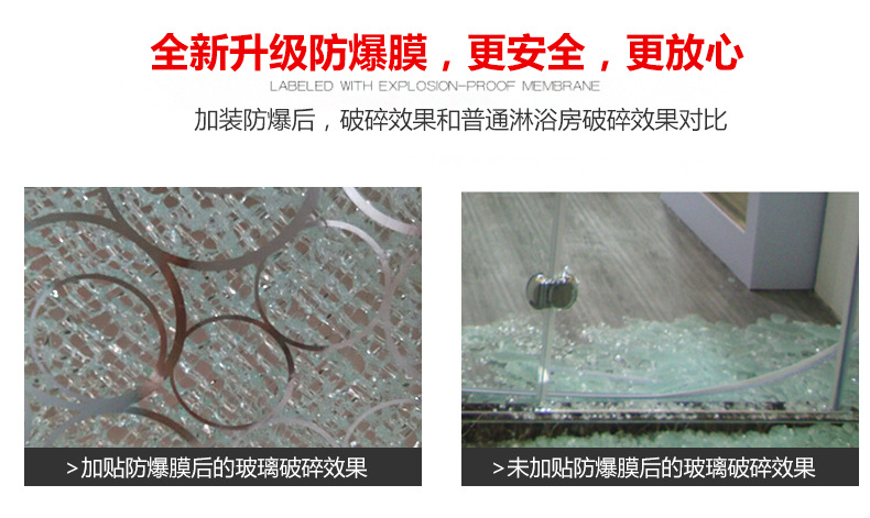 不銹鋼簡(jiǎn)易淋浴房 酒店方形鋼化玻璃整體衛(wèi)浴房 浴室隔斷屏風(fēng)定制