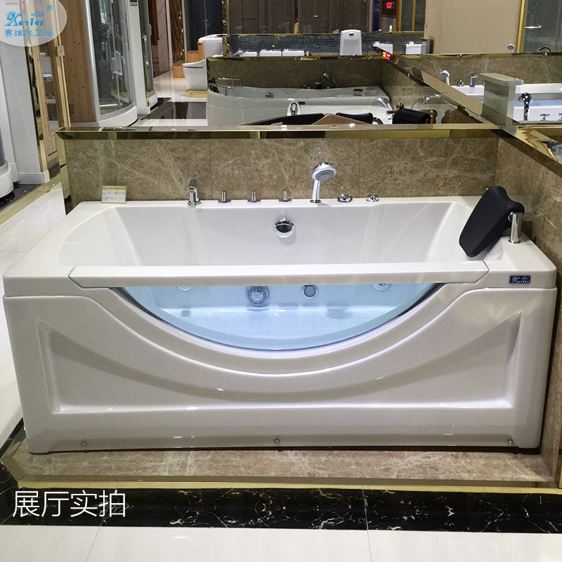 賽維爾潔具 廠家直銷 現(xiàn)代簡(jiǎn)約 浴缸 酒店工程浴缸 浴缸批發(fā)083
