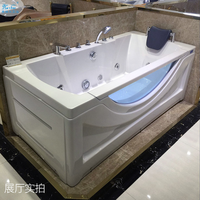賽維爾潔具 廠家直銷 現(xiàn)代簡(jiǎn)約 浴缸 酒店工程浴缸 浴缸批發(fā)083