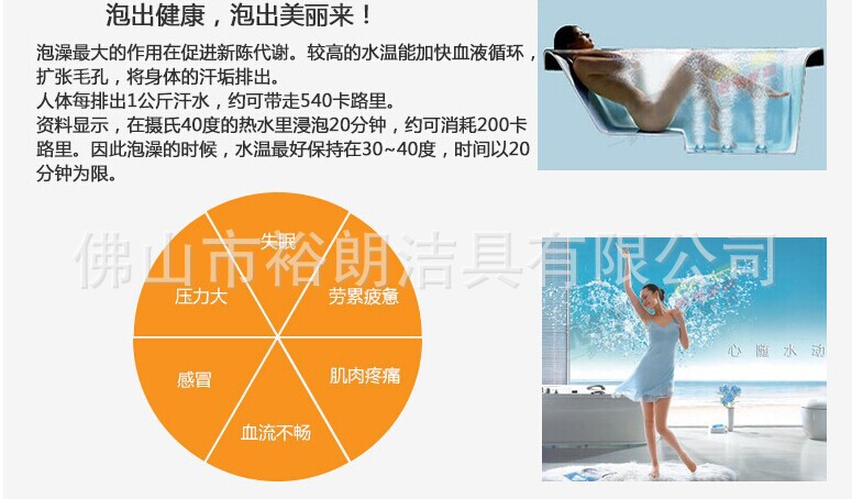亞克力浴缸高檔獨(dú)立式超大浴盆成人保溫酒店浴缸廠家直銷批發(fā)