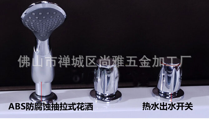廠家 智能按摩沖浪獨立式方浴缸 純亞克力 酒店/工程/出口外貿