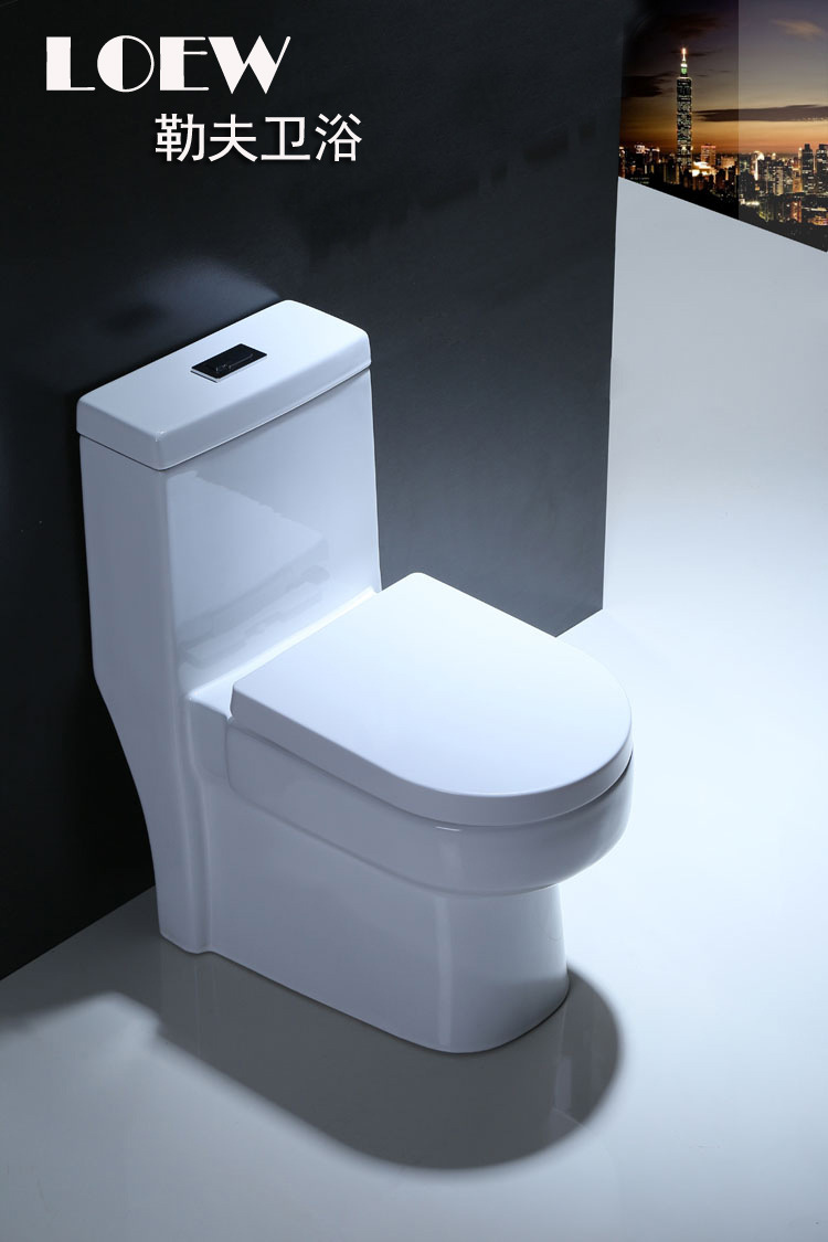 批發(fā)陶瓷座便器 超漩虹吸坐便器 一體成型 廠家直銷(xiāo) 酒店工程馬桶