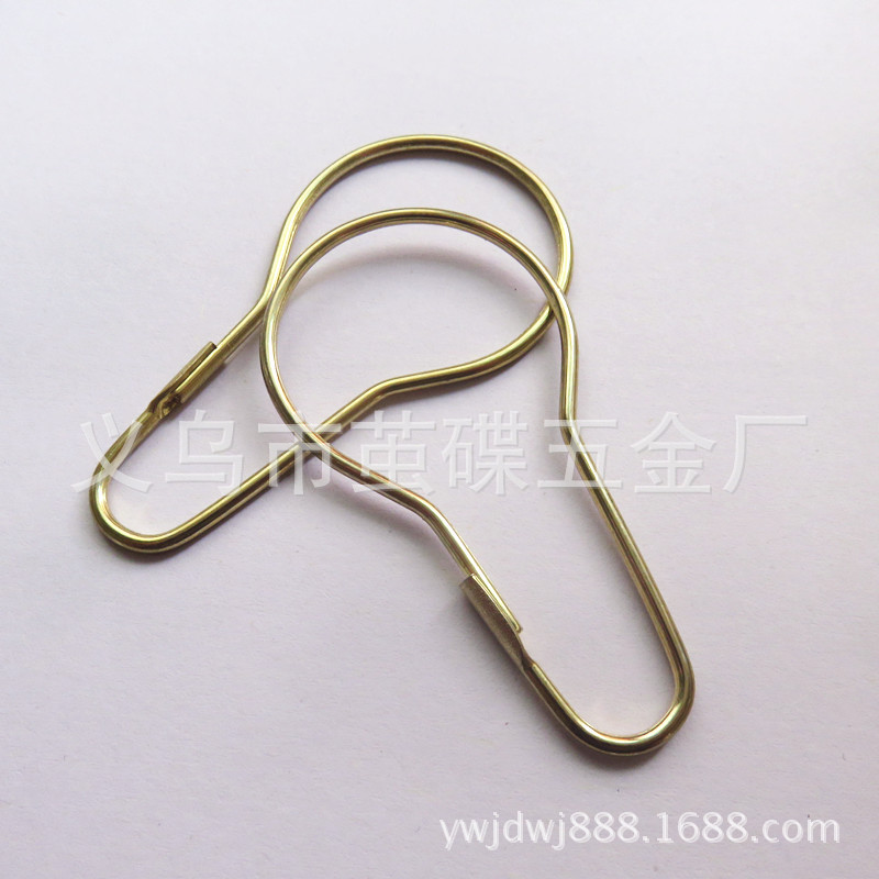 大量供應(yīng)窗簾浴室配件酒店金屬掛鉤窗簾時(shí)尚掛鉤 質(zhì)量好