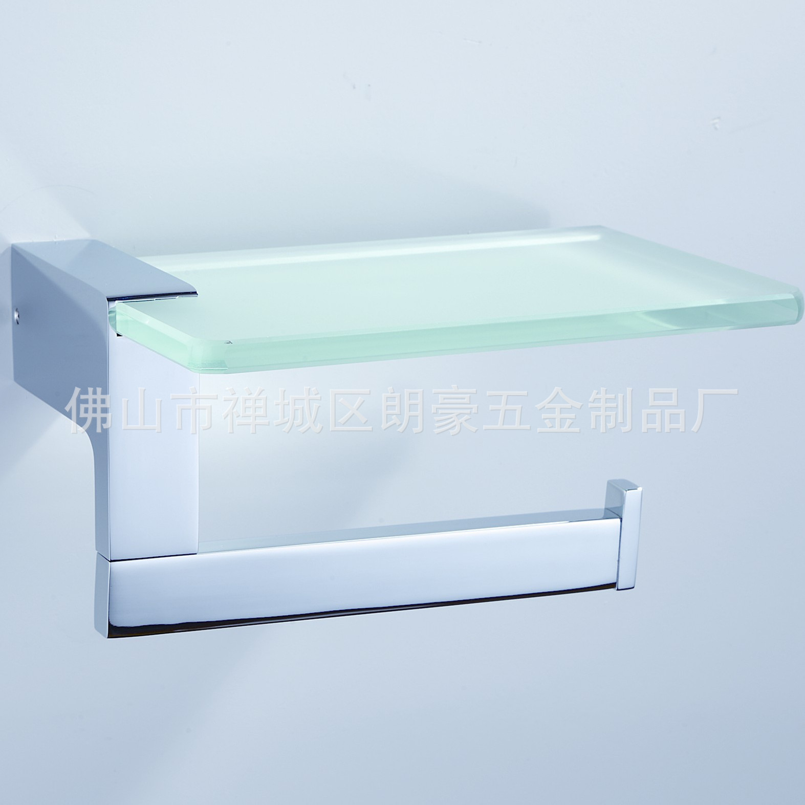 供應(yīng)玻璃紙巾架鉻色廁紙架防銹時尚專業(yè)生產(chǎn)浴室配件廠家直銷