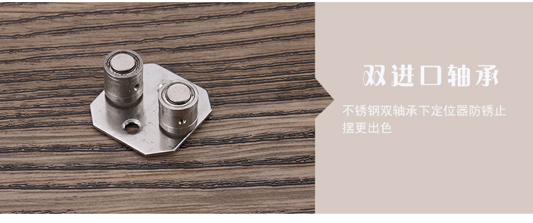 廠家批發(fā)不銹鋼吊輪 歐式實(shí)木移門(mén) 推拉滑輪批發(fā) 門(mén)窗小五金配件