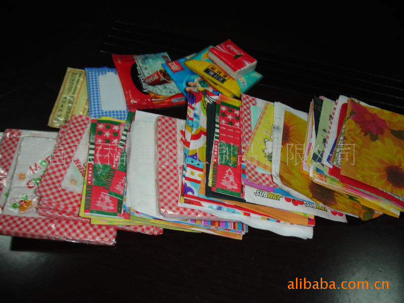供應(yīng)方形印花餐巾紙 紙巾 雞尾酒餐巾紙面巾紙
