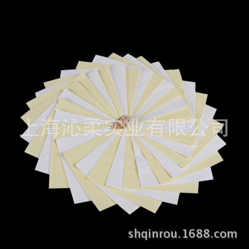 直銷批發(fā)餐巾紙定做 印字紙巾免費印logo 廣告紙巾 婚慶紙巾定制