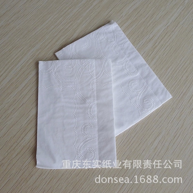 原生木漿擦手紙巾廠家批發(fā) 酒店茶樓專用高級印花餐巾紙散裝 促銷