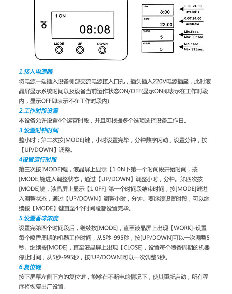 擴香機夜店酒吧KTV香薰機商場噴香機 酒店賓館大堂空調(diào)加香機批發(fā)