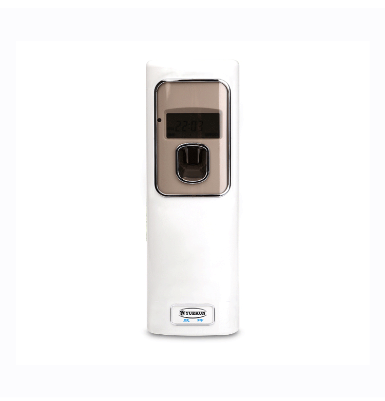 酒店噴香機衛(wèi)生間除異味電池除臭機LCD數(shù)碼噴香器自動定時噴香機