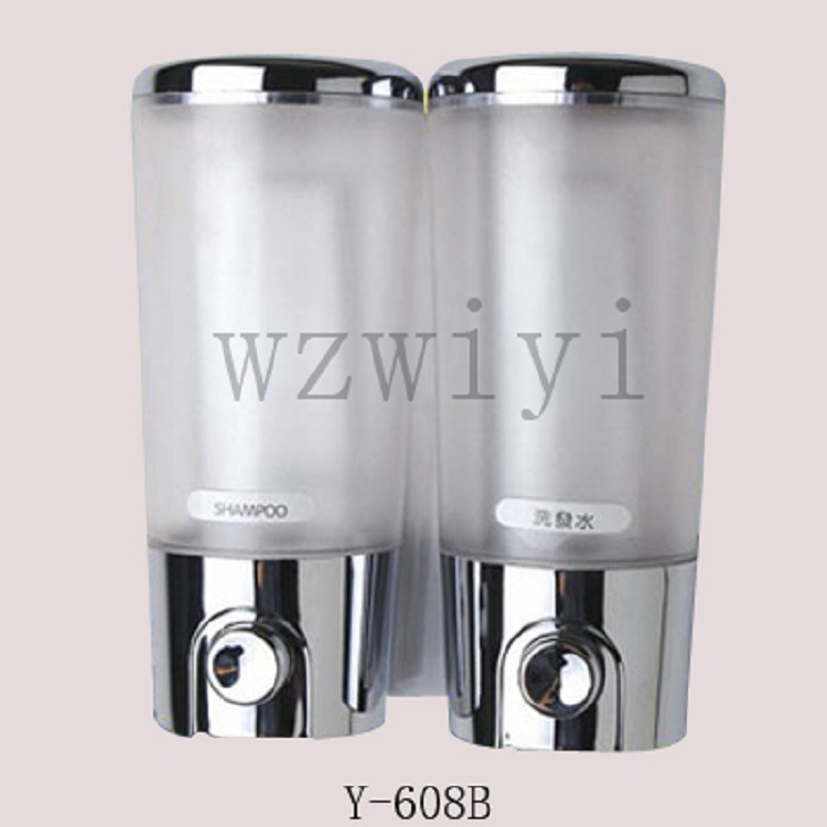 供應(yīng)酒店賓館KTV給皂液機 給皂機 皂液器 雙頭皂液器