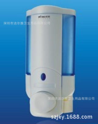 廠家大促銷(xiāo)OK-112B單頭銀色塑膠圓形皂液器皂液盒給液器酒店用品