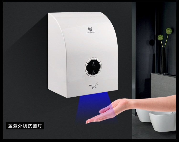 創(chuàng)點 冷熱干手機全自動感應干手器酒店烘手機衛(wèi)生間家用烘手器