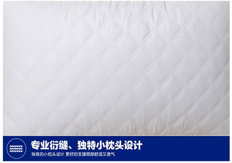 廠家批發(fā)羽絲絨學(xué)生枕芯五星酒店枕頭護(hù)頸枕抗菌防螨特價床上用品