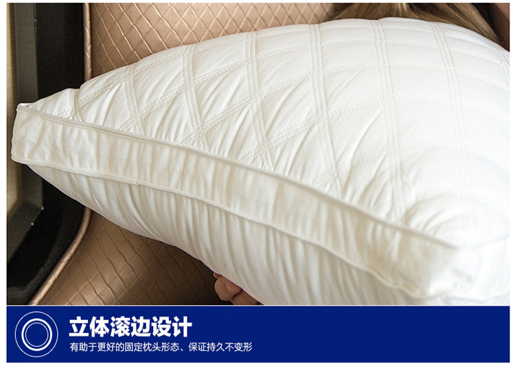 廠家批發(fā)羽絲絨學(xué)生枕芯五星酒店枕頭護(hù)頸枕抗菌防螨特價床上用品