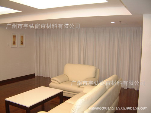 臥室智能電動(dòng)窗簾防紫外線 酒店客房靜音電動(dòng)開合簾|廠家定制成品
