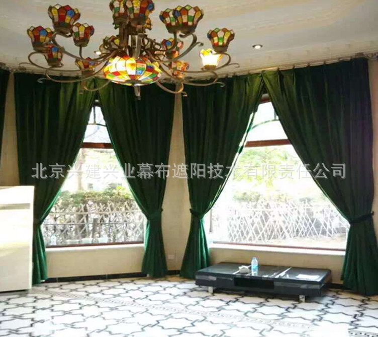 唐山窗簾布藝遮光簾，唐山辦公布藝窗簾，酒店辦公賓館客房窗簾