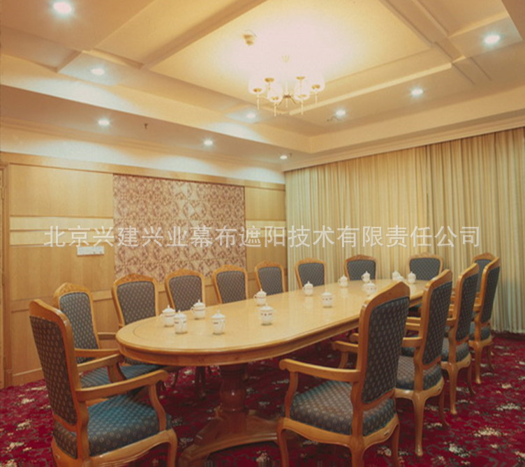 唐山窗簾布藝遮光簾，唐山辦公布藝窗簾，酒店辦公賓館客房窗簾