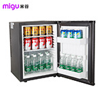 米谷40L酒店小冰箱 客房玻璃門(mén)飲料冷藏箱酒店客房迷你冰箱